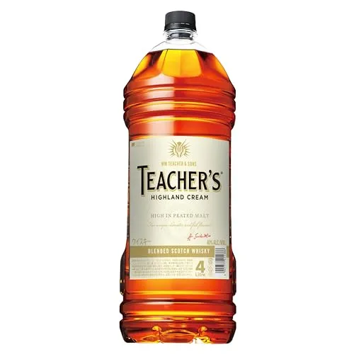 TEACHER'S(ティーチャーズ) ハイランドクリーム 4000ml [サントリー スコッチ ウイスキー イギリス 4リットル 大容量]