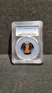 1985年 S リンカーン セント PCGS PR69RD DCAM レッド DCAM プルーフ 69 DC (359-1)
