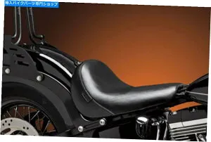 Seats ルペラレペラベアボーンブラックスムースソロシートハーレーソフトアイルスリムブラックライン Le Pera Lepera Bare Bones Black Smooth Solo Seat Harley Softail Slim Blackline【並行輸入品】