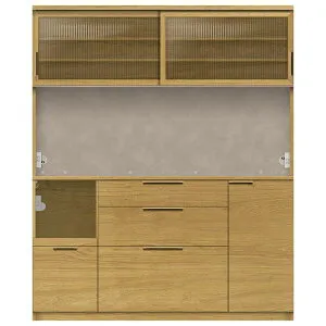 [幅160cm×奥行50cm] パモウナ キッチンボード NW NWA－1600R RO Rオーク (配送員設置)