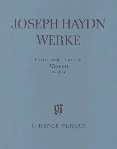 【輸入楽譜】ハイドン, Franz Joseph: ハイドン全集 XXIII/1: ミサ曲 第3番ー第4番/原典版/批判校訂報告書付/Dack & Helms編(紙装) [ ハイドン, Franz Joseph ]