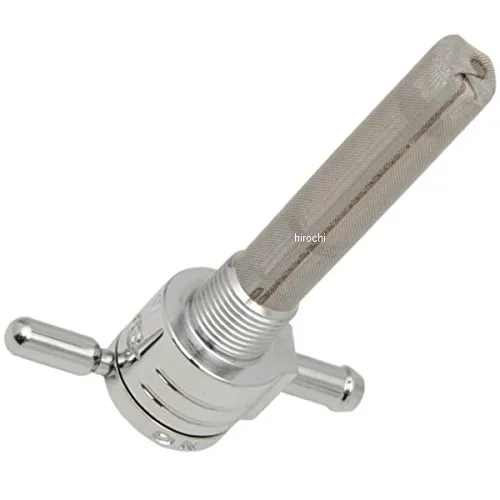 ゴランプロダクツ Golan Products フューエル ペットコック 3/8"(9.5mm)NPT ストレート クローム 0705-0017 75-516S-CS