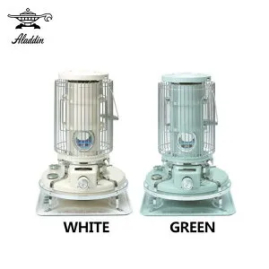 ストーブ おしゃれ アラジン 石油 石油ストーブ石油ストーブ ストーブ 石油 おしゃれ 可愛い 木造7畳 コンクリート10畳 アラジン ホワイト・グリーン 送料無料 BF3911-W・BF3911-G