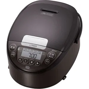【在庫有・即納】炊飯器 タイガー魔法瓶(TIGER) 5.5合 IH式 炊きたて 遠赤黒厚釜 お手入れ簡単 ブラウン JPW-D100T