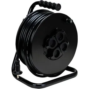 【4/25(土)限定 抽選で最大100%ポイントバック 要エントリー】【メーカー直送T】トラスコ中山 電工ドラム ジェネラルリール30m 屋外用 ODL-30MBK