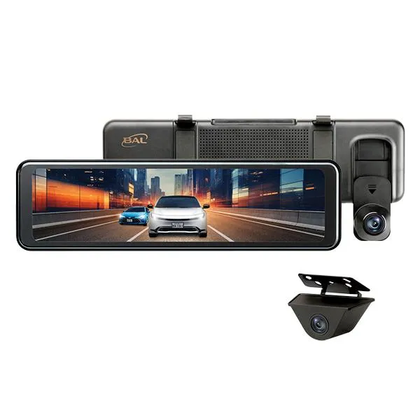 No.5710 前後録画ドライブレコーダーミラー バルーチェIII 大橋産業