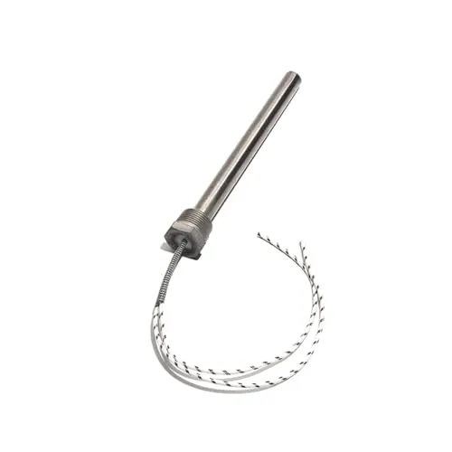 12V 24V 36V 48V カートリッジヒーター 3/4インチ 26mm スレッド DC 304 ステンレススチール ウォーターヒーターエレメント 200W/300W/500W(Without nut,48V,20x250mm 400W)