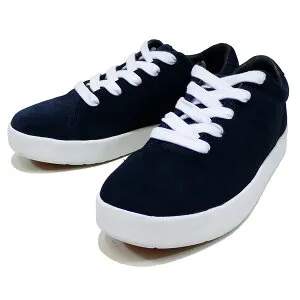 ARETH アース : スエードスニーカー 靴 ,スケートシューズ NAVY
