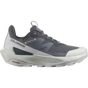 サロモン レディース シューズ スニーカー Salomon Elixir Activ GTX Shoe - 2024 - Women's India Ink/Glacier Gray/Orchid Petal グレー