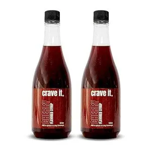 Crave It! Rich Cherry Flavoring Syrup, Add a Splash to Your Favorite Beverages ? Soda, Coffee, Latte, Italian Soda, Lemonade. Create a Craveable Cherry Coke ? 13 FL OZ / 2 Pack