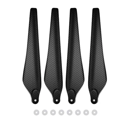 GF-3390F 強化 33 インチ カーボンファイバー折りたたみプロペラ (CW/CCW セット) T10 / T16 T20 システム、産業用ドローン ローター コンポーネント用(2pcs CW and 2pcs CCW)