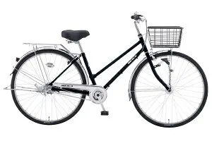 【エントリーで最大全額ポイント還元｜5/6まで】 アサヒサイクル｜Asahi Cycle 自転車 ナイトアロー KNIGHT ARROW 273S ツヤケシブラック KAD73B [内装3段 /27インチ]2025年モデル【キャンセル・返品不可