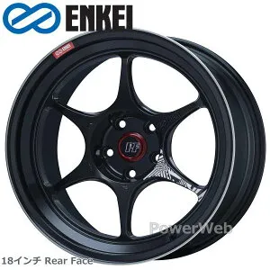 ENKEI/エンケイ PF06 18インチ 8.0J PCD:112 穴数:5 inset:50 マシニングブラック (M/BK) [ホイール4本セット]