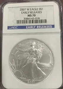 NGC 2007 W イーグル MS 70 ER
