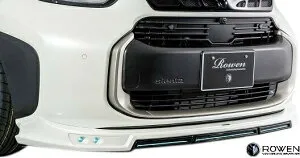 【M’s】 トヨタ シエンタ MXPLIOG MXPCIOG (2022.08-) ROWEN LEDライナー FS シアン (ROWENフロントスポイラー用) ロェン ロウェン エアロ パーツ カスタム ドレスアップ 外装 部品 改造 社外 正規 ローウ