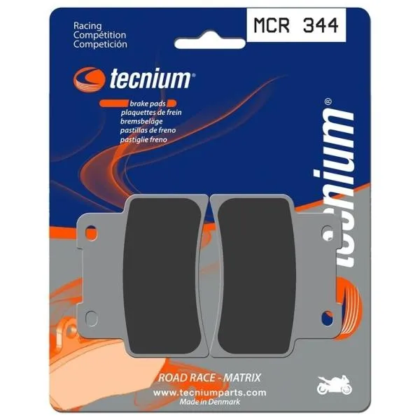 TECNIUM テクニウム レーシング カーボンブレーキパッド MCR344 DORSODURO 750 ABS MANA 850 GT RS 125 SHIVER APRILIA アプリリア ブレーキパッド ブレーキ