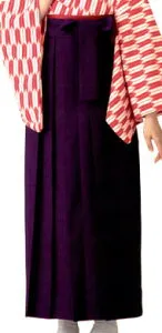 卒業式 ウール女袴 [はかま 卒業式袴 女学生袴 腰板無し あんどん仕立 あんどん型 謝恩会 成人式 s8617 s8618 s8619]