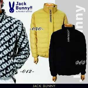 【PREMIUM SALE 50%OFF】Jack Bunny!! by PEARLY GATESジャックバニー!! 決まる！縦ロゴ&バックロゴ薄めの中わたフルジップブルゾン/ジャンパー262-5220073/25D【正規品】【GOLFWAVE-9】