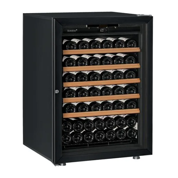 【送料無料】新品！ユーロカーブ(EUROCAVE) ワインセラー （225L・74本） La Premiere-S-C-PTHF（黒）