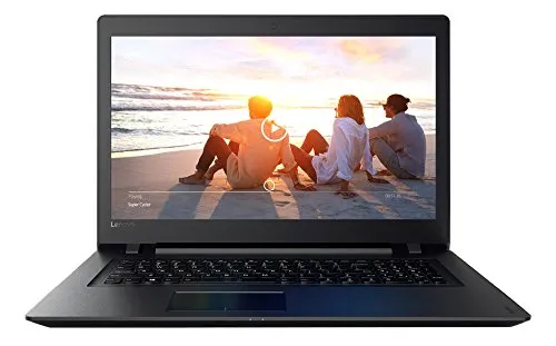 Lenovo Ideapad 110 17.3 Laptop, Black (Intel Core i3-7100U, 4GB, 500GB HDD, Intel HD Graphics 620, Windows 10) 80VK000EUS by Len