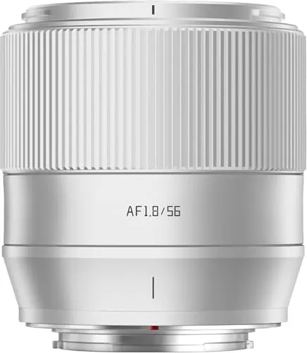 TTArtisan 56mm F1.8 APS-C AF 大口径 ソフトボーケンオートフォーカスカメラレンズ (Z マウント シルバー)
