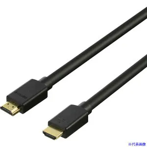 ■BUFFALO UltraHighSpeed HDMIケーブル ノーマル 5mブラック BSHDUN50BK(4529102)