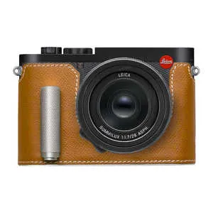 MR.STONE ライカ Q3/Q3 43用 本革ケース クラシック シグニチャーグリップ サドルタン/白ステッチ Mr.Stone PTBL004