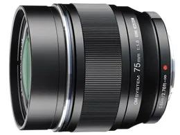 OM SYSTEM M.ZUIKO DIGITAL ED 75mm F1.8 [ブラック]