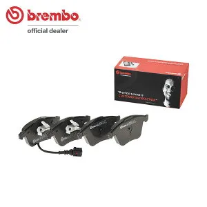 brembo ブレンボ ブラックブレーキパッド フロント用 アウディ S3 8PCDLF H21.2～H25.8 ターボ スポーツバック クワトロ 2.0L 送料:全国一律無料