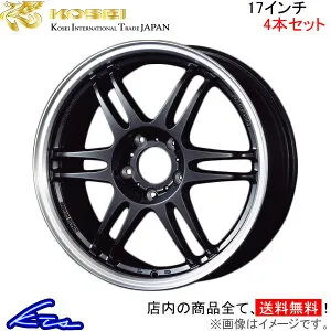 MX-30 DREJ3P アルミホイール コーセイ K1レーシング .REV 10004 KOSEI K-1 Racing 17インチ 5穴 114.3 +48 インセット48 MX30 車用ホイール 1本 4本セット 1台分 一台分 1枚 4枚【店頭受取対応商品】