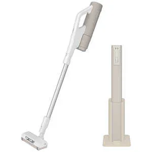 パナソニック Panasonic ダストステーション搭載 スティッククリーナー 紙パック式 コードレス ホワイト MC-NX810KM-W
