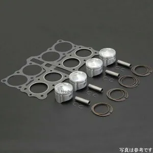 ワイセコ WISECO ピストンキット 75mm 10.25:1 83年-85年 Z1100R、GPZ1100F K1172 HD店