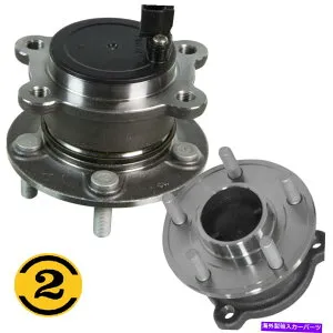Wheel Hub Bearing 2PCSフォードC-Max Ford Escape Lincoln MKC O2の2PCSリアホイールベアリングとハブアセンブリ 2pcs Rear Wheel Bearing & Hub Assembly for Ford C-Max Ford Escape Lincoln MKC O2【並行輸入品】