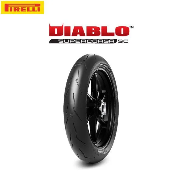 【4月28日出荷】PIRELLI ピレリ 4122300 DIABLO SUPERCORSA V4 フロント 120/70 R 17 M/C 58V TL SC1 PI8019227412239