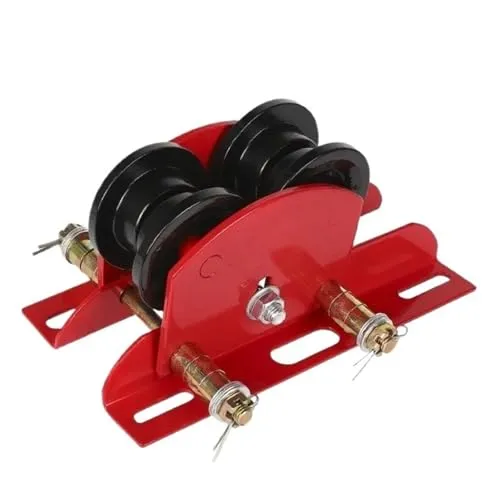 電動ホイストリフト マテリアルハンドリングツールリフティングクレーンカート手動トロリー 4/6 プーリーに適合 PA200 PA250 A300 PA400 PA500 に適合(4 Wheels 0.5 Ton)