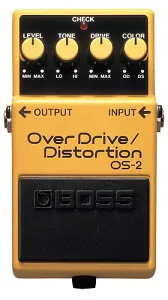 BOSS OS-2 OverDrive/Distortion【レターパック発送】【送料無料】ボス エフェクター オーバードライブ ディストーション