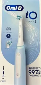 電動歯ブラシ iOシリーズ iO3 アイスブルー ブラウン iOG31A60IB