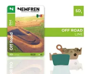 Newfren SD1 フロント焼結ブレーキパッド、ヤマハ YZ 250 2003-2007 に適合 Newfren SD1 Front Sintered Brake Pads to fit Yamaha YZ 250 2003-2007 【並行輸入品】