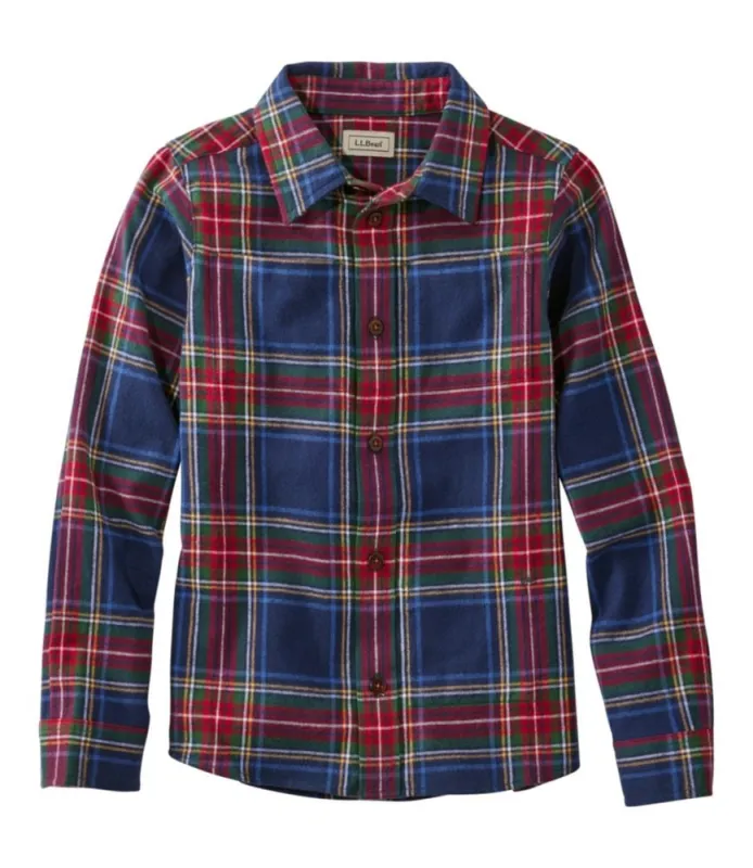 キッズ・スコッチ・プラッド・フランネル・シャツ／Kids' Scotch Plaid Flannel Shirt