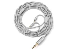 RHYMING DUST 4.4mmバランス(5極)⇔2ピン [グレー 1.2m]