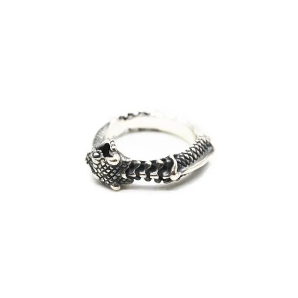 【MAD CULT/マッドカルト】「Decayed Uroboros Ring/ディケイドウロボロスリング」(R-76)(Silver925/アクセサリー/ジュエリー/プレゼント/ウルフパック)