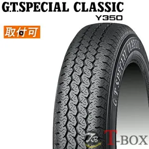 【タイヤ交換対象】正規品 4本セット価格 155/80R13 79H YOKOHAMA ヨコハマ サマータイヤ ホビータイヤ ヒストリックカー用タイヤ G.T.SPECIAL CLASSIC Y350 ジーティー スペシャル クラシック ワイ サン