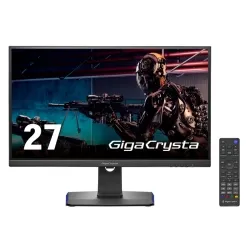 ゲーミング液晶ディスプレイ 27型/3840×2160/HDMI(160Hz対応)×1、HDMI(120Hz対応)×1、DisplayPort×1、USB Type-C×1/ブラック/スピーカー：あり/4K対応/「GigaCrysta」