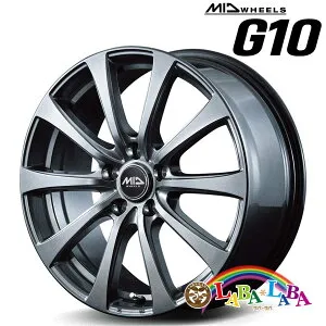 【期間限定★エントリーでポイント5倍】ホイール 16インチ 16×6.5J +48 PCD114.3 5穴 MID EUROSPEED G10 (1665 +48 114-5H)