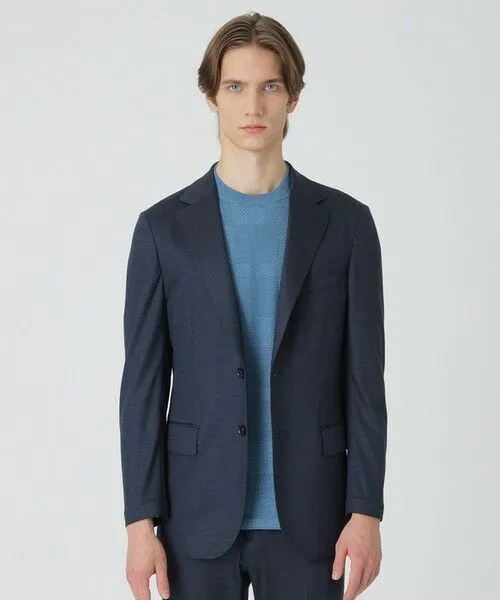 BLUE LABEL / BLACK LABEL CRESTBRIDGE/ブルーレーベル / ブラックレーベル・クレストブリッジ 【一部店舗限定】MIYUKI TOPジャージーソリッドジャケット ブルー5 L