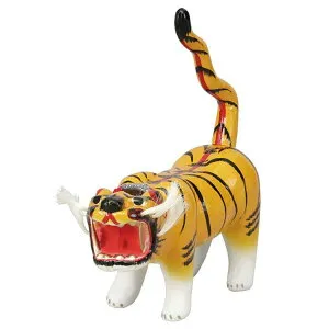 張子の虎 首振り虎 8号 GO-BH6 トラ 虎 寅 張り子の虎 五月人形 端午の節句 御祝 初節句 おしゃれ かっこいい 端午の節句 関連商品 こどもの日 五月人形 鯉のぼり こいのぼり