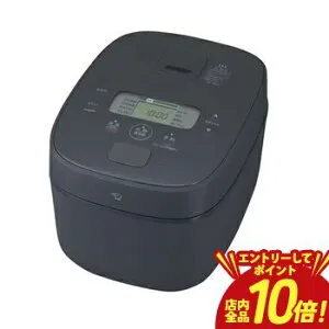 【P10倍（要エントリー）＋クーポン／お買い物マラソン】象印 炊飯器 NW-QB10 | ZOJIRUSHI IH炊飯ジャー 5.5合炊き ブラック NW-QB10-BZ