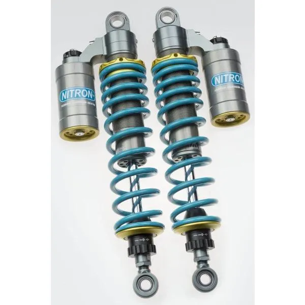 NITRON ナイトロン リアサスペンションツインショック TWIN R3 シリーズ テーマカラー：ゴールド / スプリングカラー：ターゴイズ FORZA Forza350 HONDA ホンダ