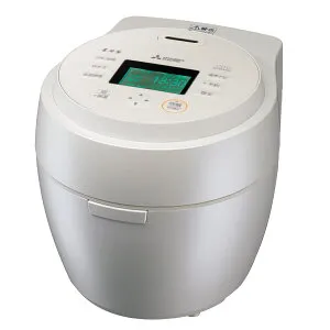 三菱 IHジャー炊飯器（5.5合炊き） 白真珠（しろしんじゅ） NJ-BW10H-W MITSUBISHI 本炭釜 紬（つむぎ） 炊飯器 5.5合 [NJBW10HW]