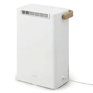 衣類乾燥除湿機2L IJD-P20-W アイリスオーヤマ 衣類乾燥除湿機 衣類に向けて風が当てやすい 縦型送風 冬の部屋干し 部屋干し 結露対策 持ち運びしやすい コンパクト